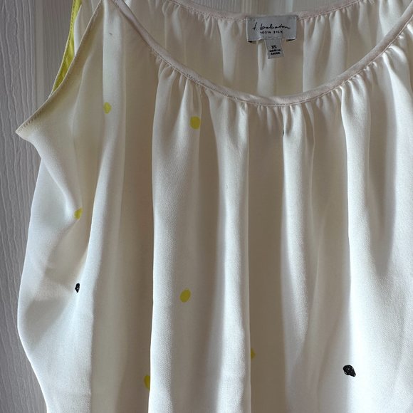 Aritzia Babaton Silk White Tank Top - Picture 3 of 4